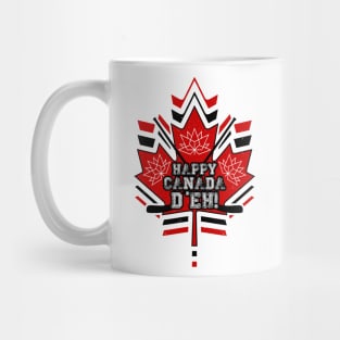 Happy Canada D'eh! (Hockey Edition) Mug